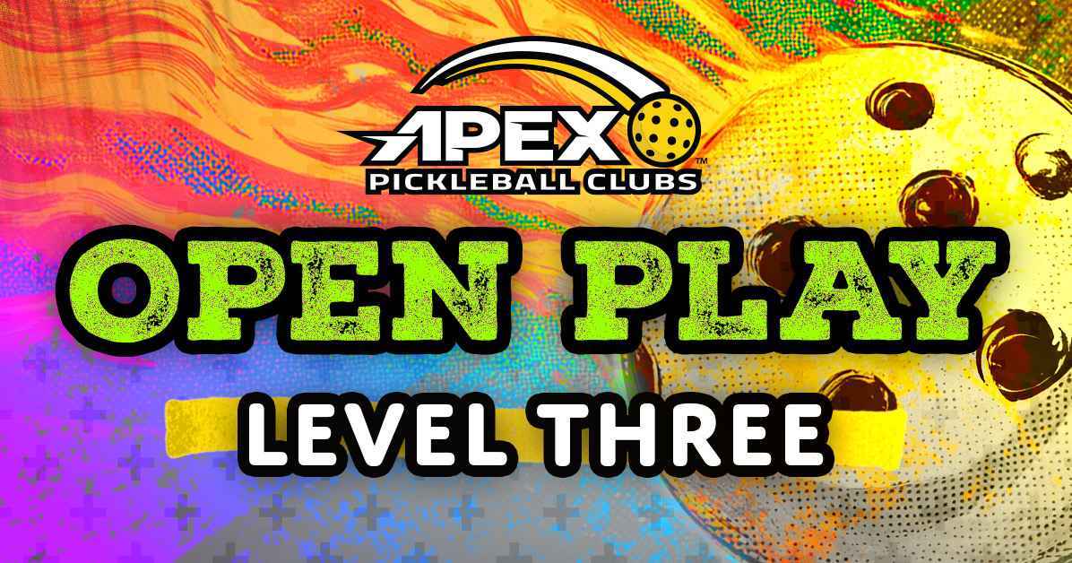 Level 3 Open Play